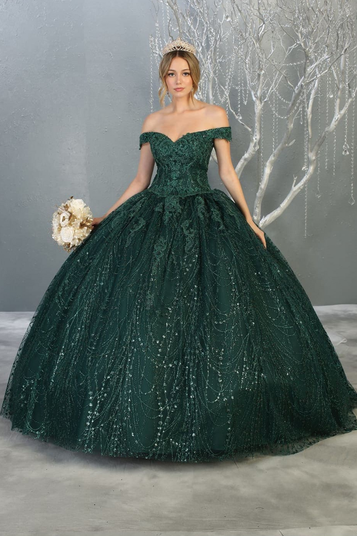 Layla K LK153 Corset Back Embellished Quinceanera Formal Ball Gown