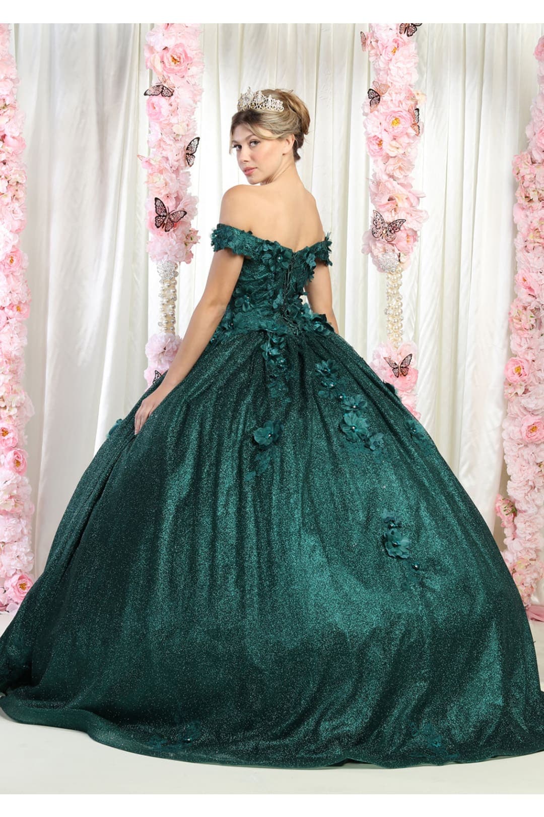Shiny Ball Quince Dress