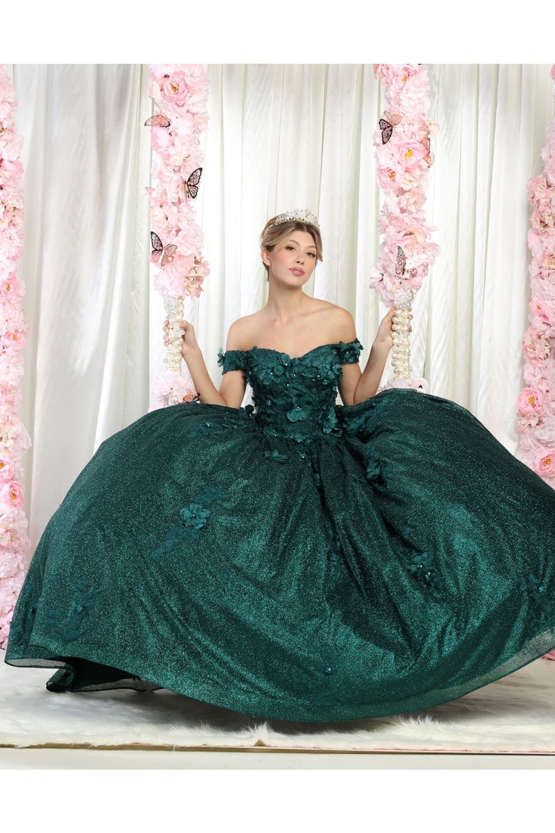 Shiny Ball Quince Dress