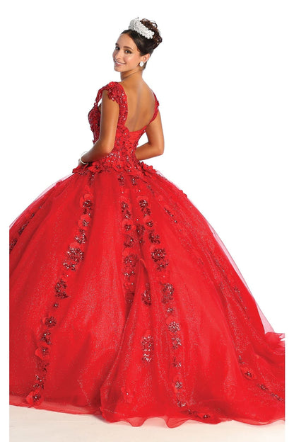Glitter Quince Dress