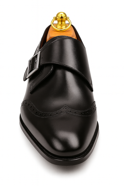 Burnished Wingtip Monk Strap KS099-710