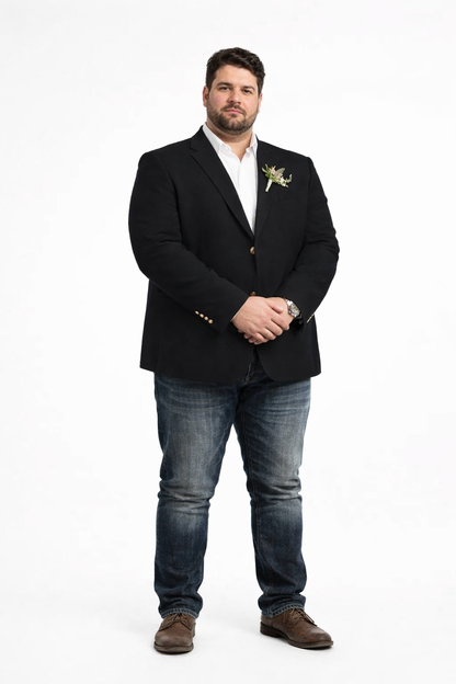 Light Tan Western Blazer - Sand Color