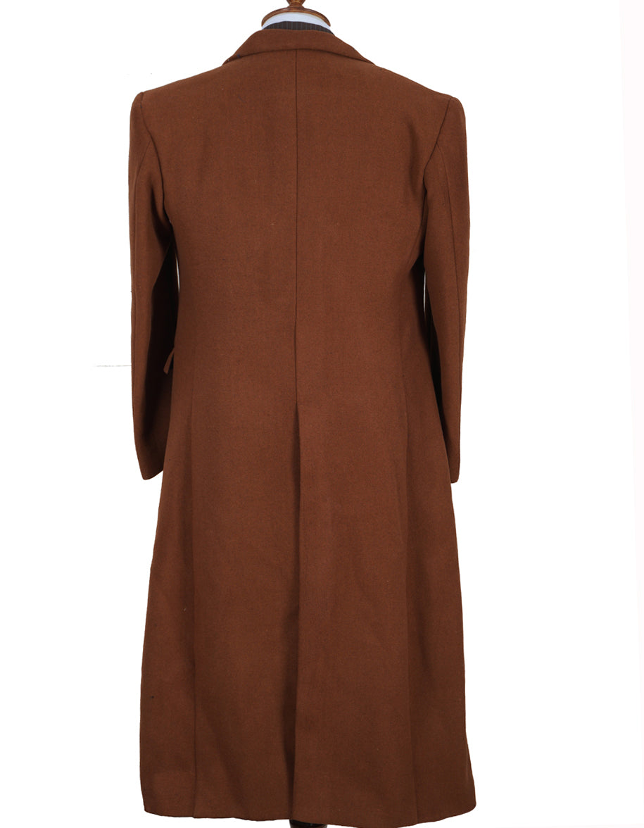 Men’s David Tennant 10th Doctor Long Coat – Doctor Who Brown Trench Style Coat