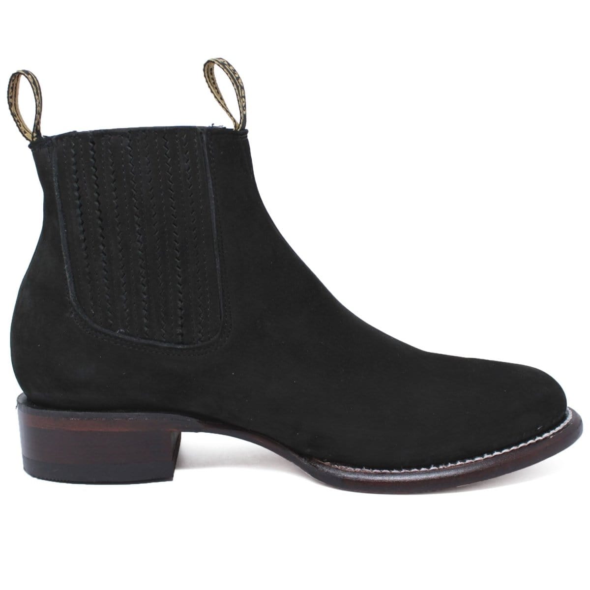Los Altos Men's Round Toe Suede Leather Short Boots LAB-50B63