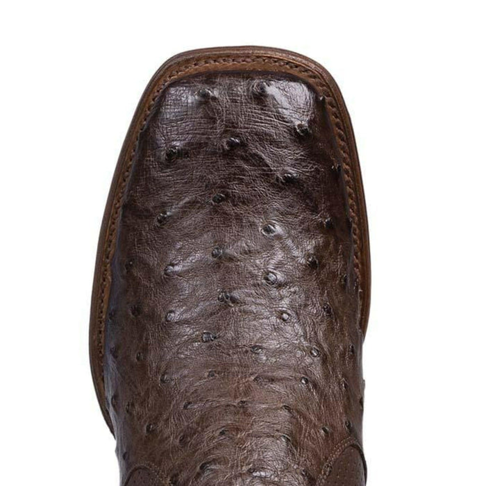 Los Altos Men's Square Toe Ostrich Short Boots LAB-82BV03