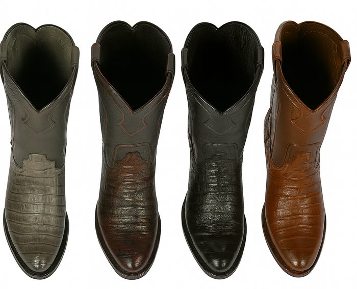 los-altos-boots-red-caiman-world-best-alligator-gator-skin-tail-cowboy-boots