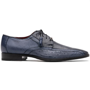 Marco Di Milano Lucca: Navy Leather Dress Shoe