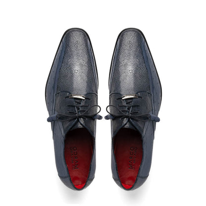 Marco Di Milano Lucca: Navy Leather Dress Shoe