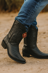 king-exotic-mens-caiman-belly-snip-toe-boots