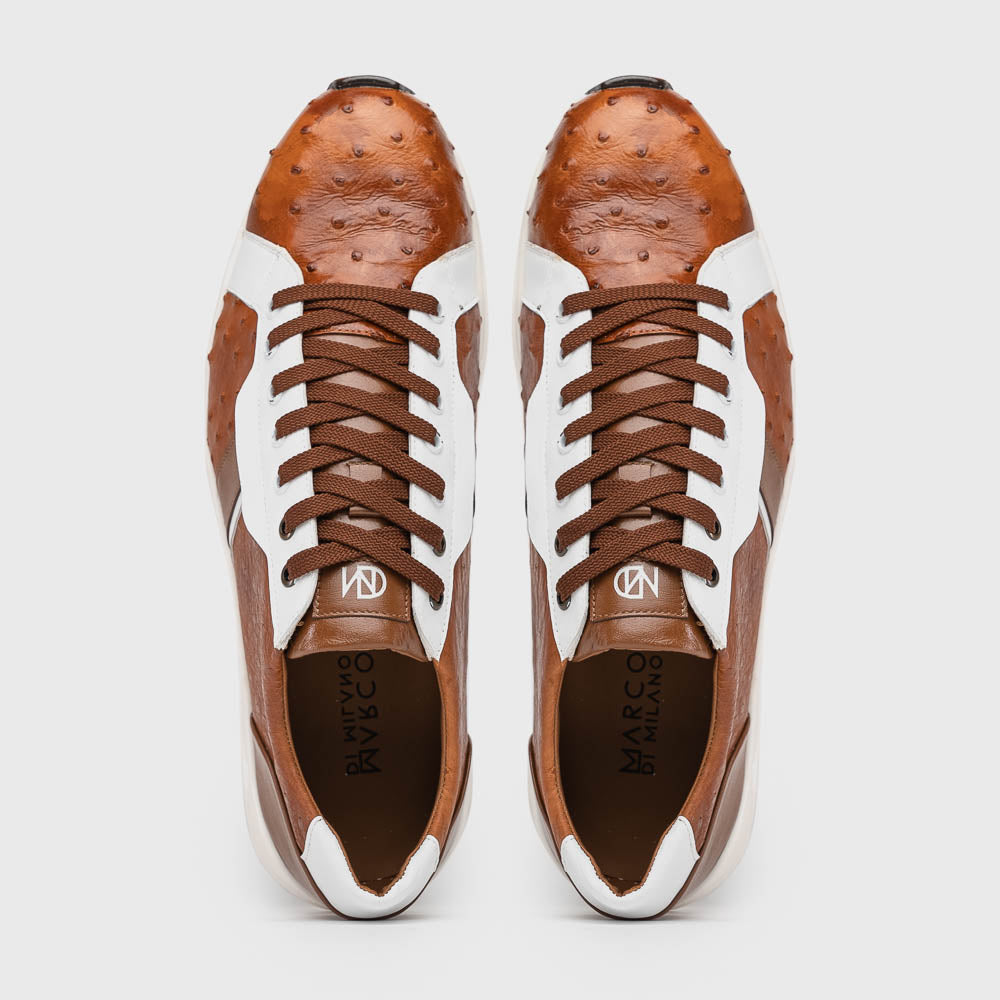 Marco Di Milano Lyon II Brandy / White