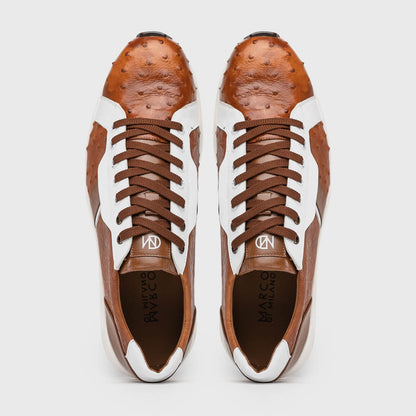 Marco Di Milano Lyon II Brandy / White