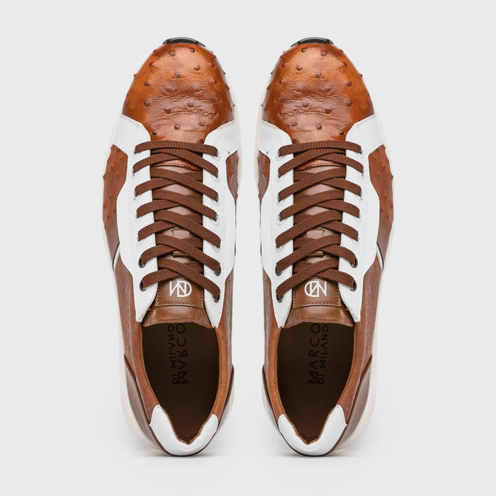 Marco Di Milano Lyon II Brandy / White