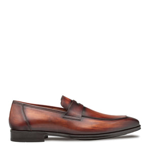 Mezlan Avenue Penny Loafer - Luxury Leather Rubber Sole