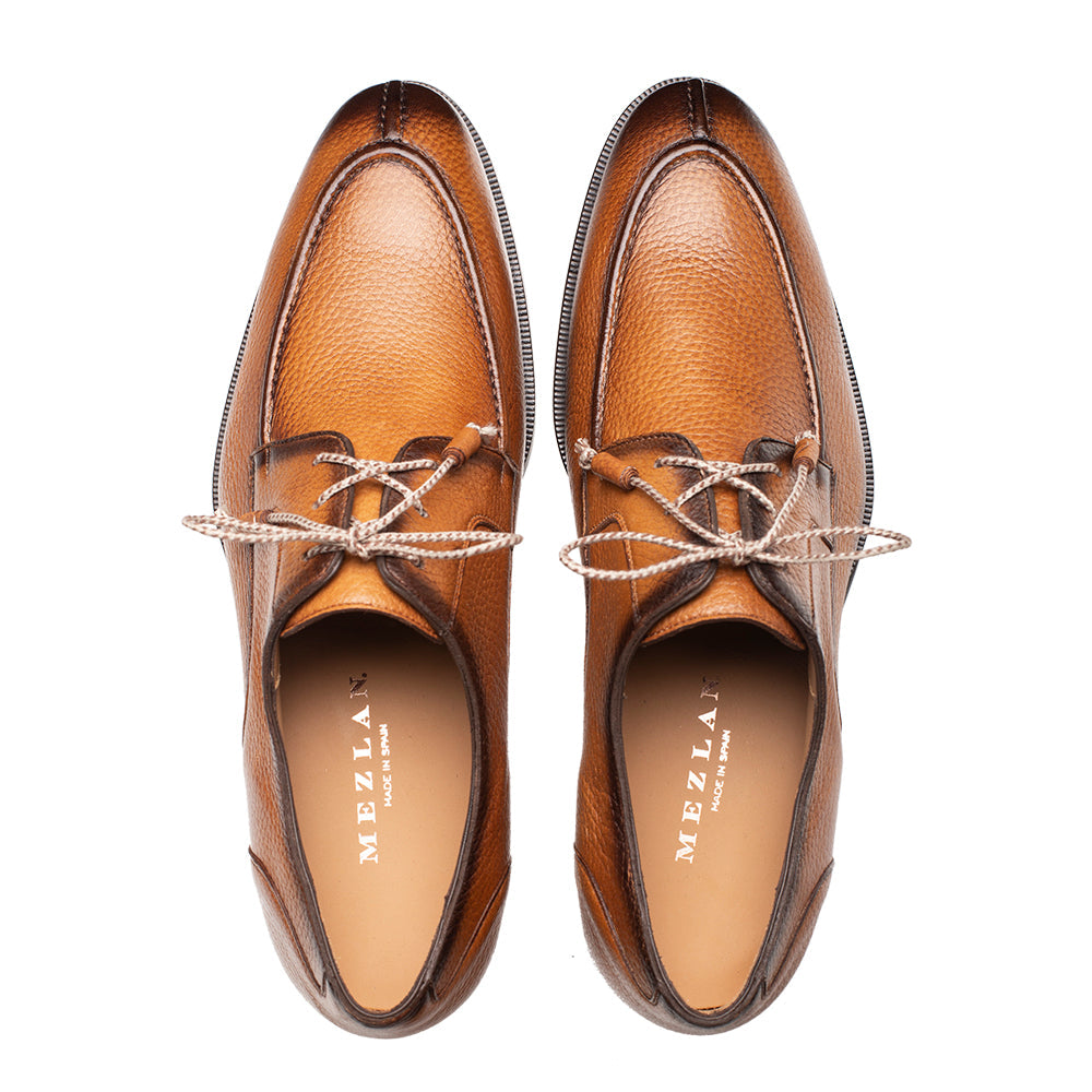 Mezlan Fratello Split-Toe Deer Lace-Up Shoe