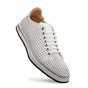 Mezlan Perforated Nubuck Sneaker