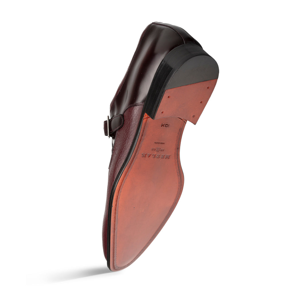 Mezlan Pego Monk Strap - Luxury Italian Leather Shoes