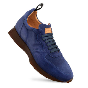 Mezlan Carlucci Suede Sneaker - Blue