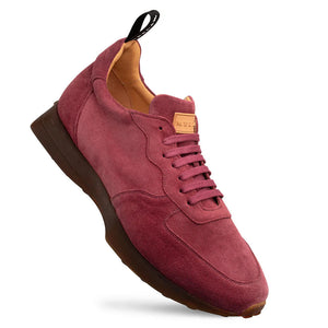 Mezlan Carlucci Suede Sneaker - Wine