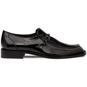 Mezlan Accola Textured Slip on - Black