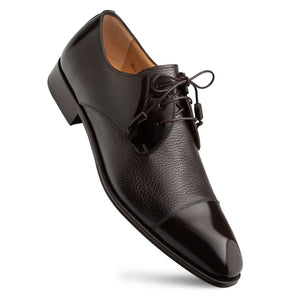 Mezlan Capello Hi-Shine/Calf Derby - Brown