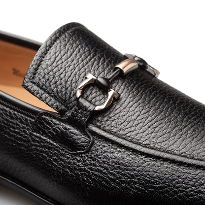 Mezlan Marinelli Deer Ornament Slip-On - Luxury Italian Loafer