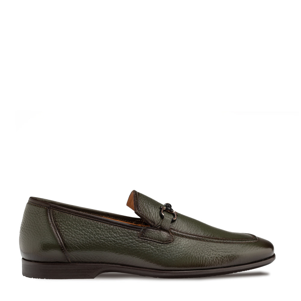 Mezlan Marinelli Deer Ornament Slip-On - Luxury Italian Loafer