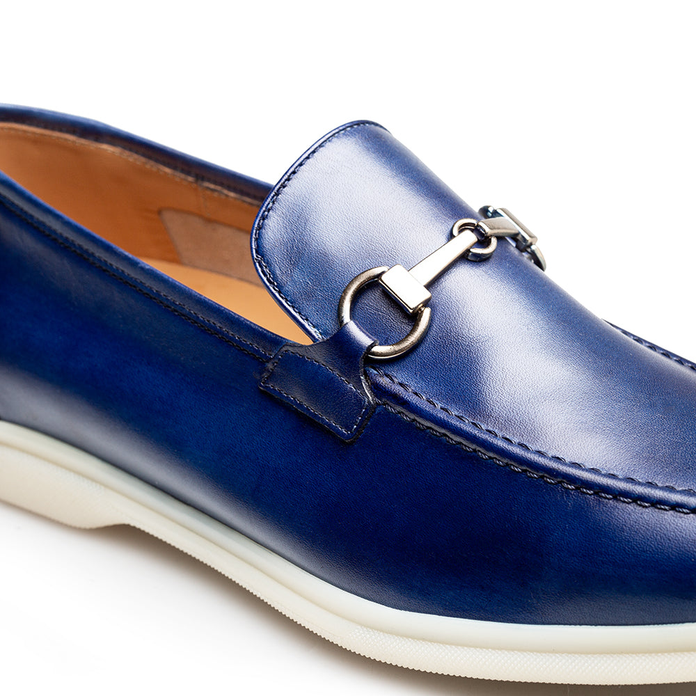 Mezlan Soft Calfskin Flex Moccasin - Luxury Italian Loafers