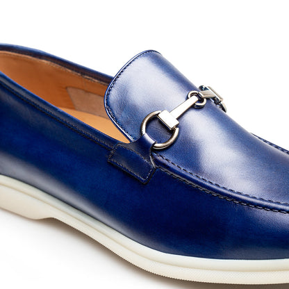 Mezlan Soft Calfskin Flex Moccasin - Luxury Italian Loafers