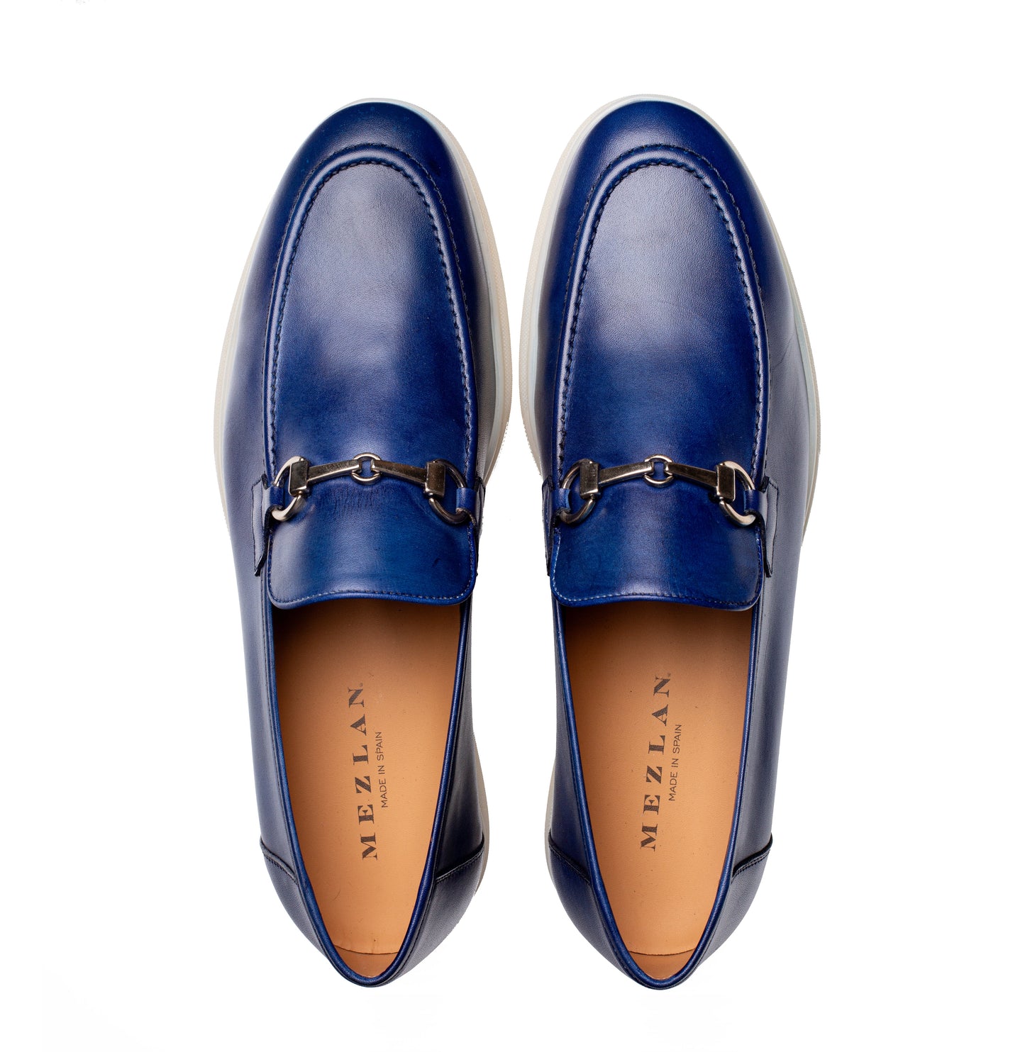 Mezlan Soft Calfskin Flex Moccasin - Luxury Italian Loafers