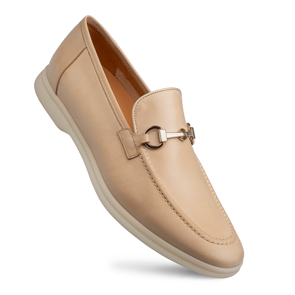 Mezlan Soft Calfskin Flex Moccasin - Luxury Italian Loafers