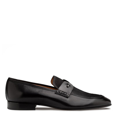 Saona Calf/Linen Slip On
