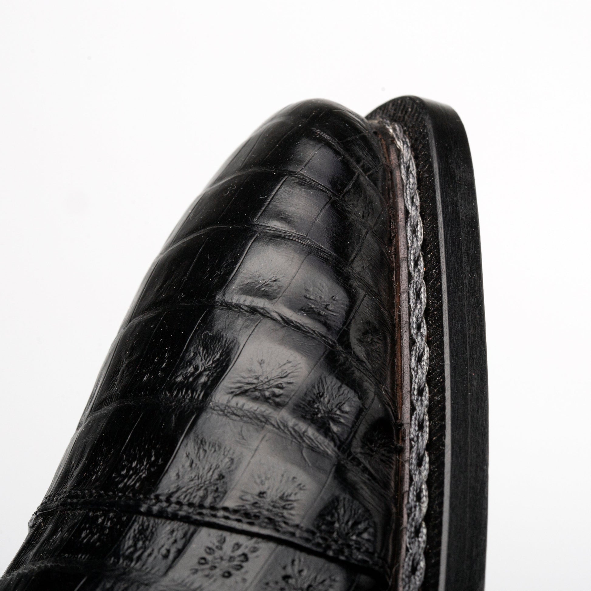 Mezlan Giovane Crocodile Derby - Luxury Men's Dress Shoe