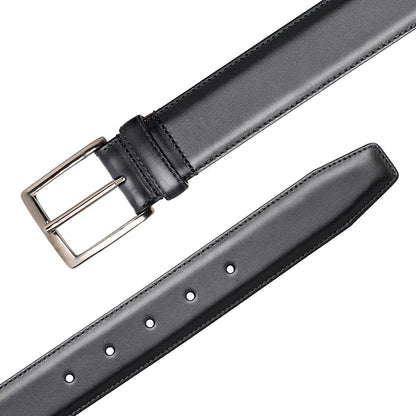 Mezlan Classic Patina Calfskin Belt