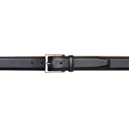 Mezlan Classic Patina Calfskin Belt