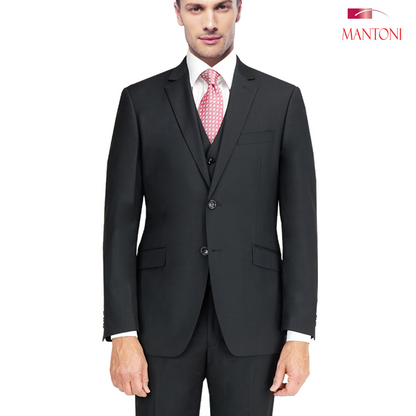 Tiglio Charcoal Two-button Wool Suit