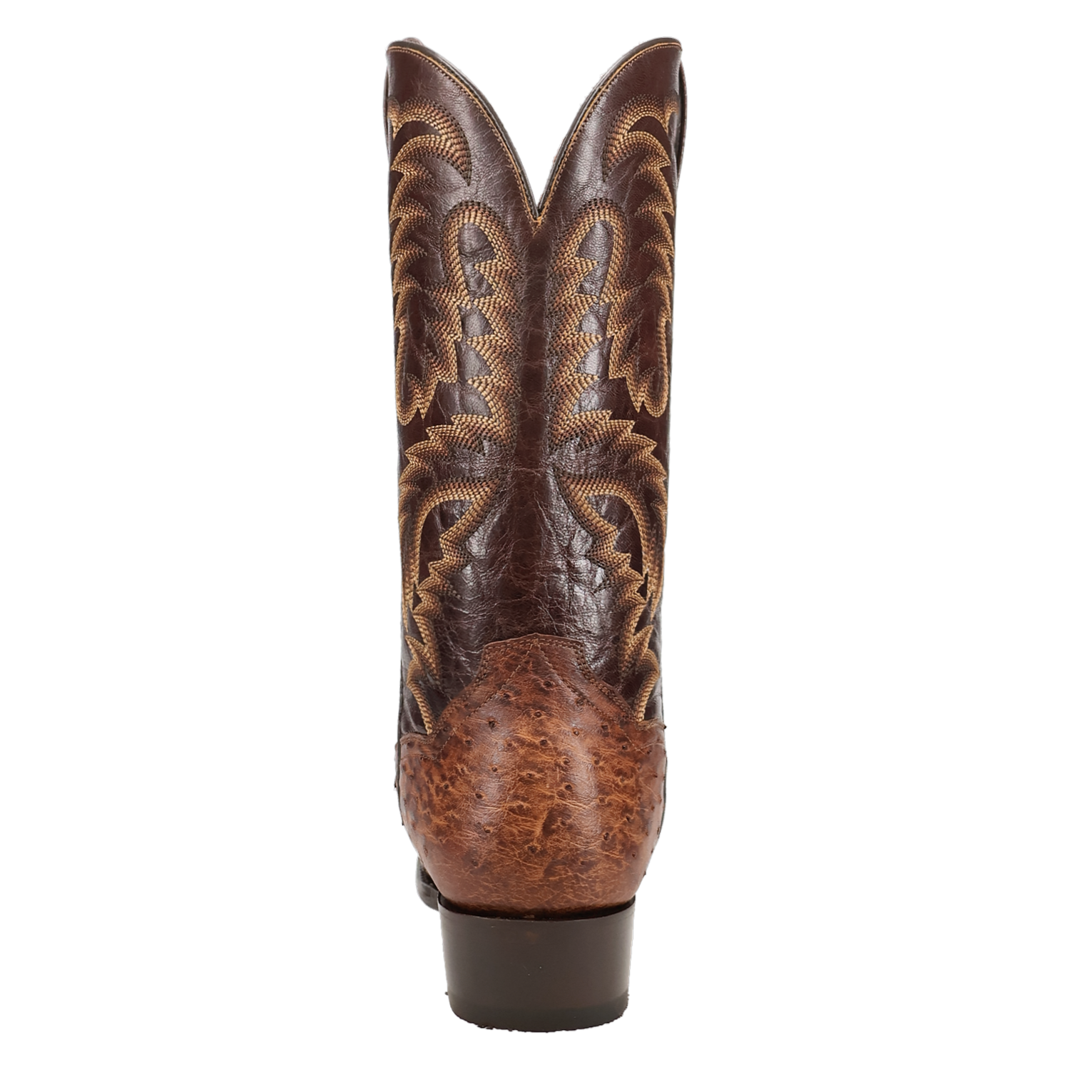 MARCO FULL QUILL OSTRICH BOOT