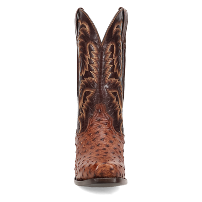 MARCO FULL QUILL OSTRICH BOOT