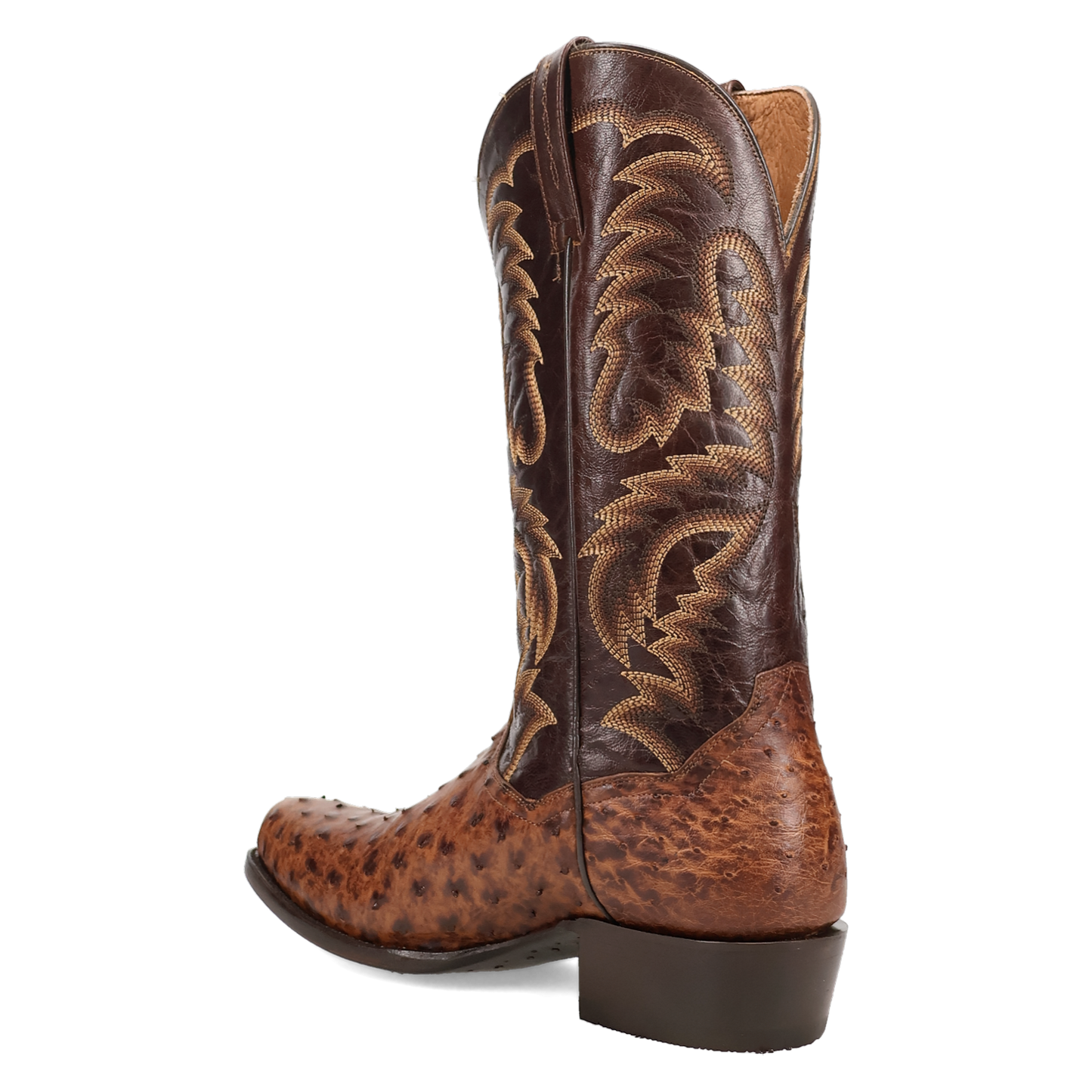 MARCO FULL QUILL OSTRICH BOOT