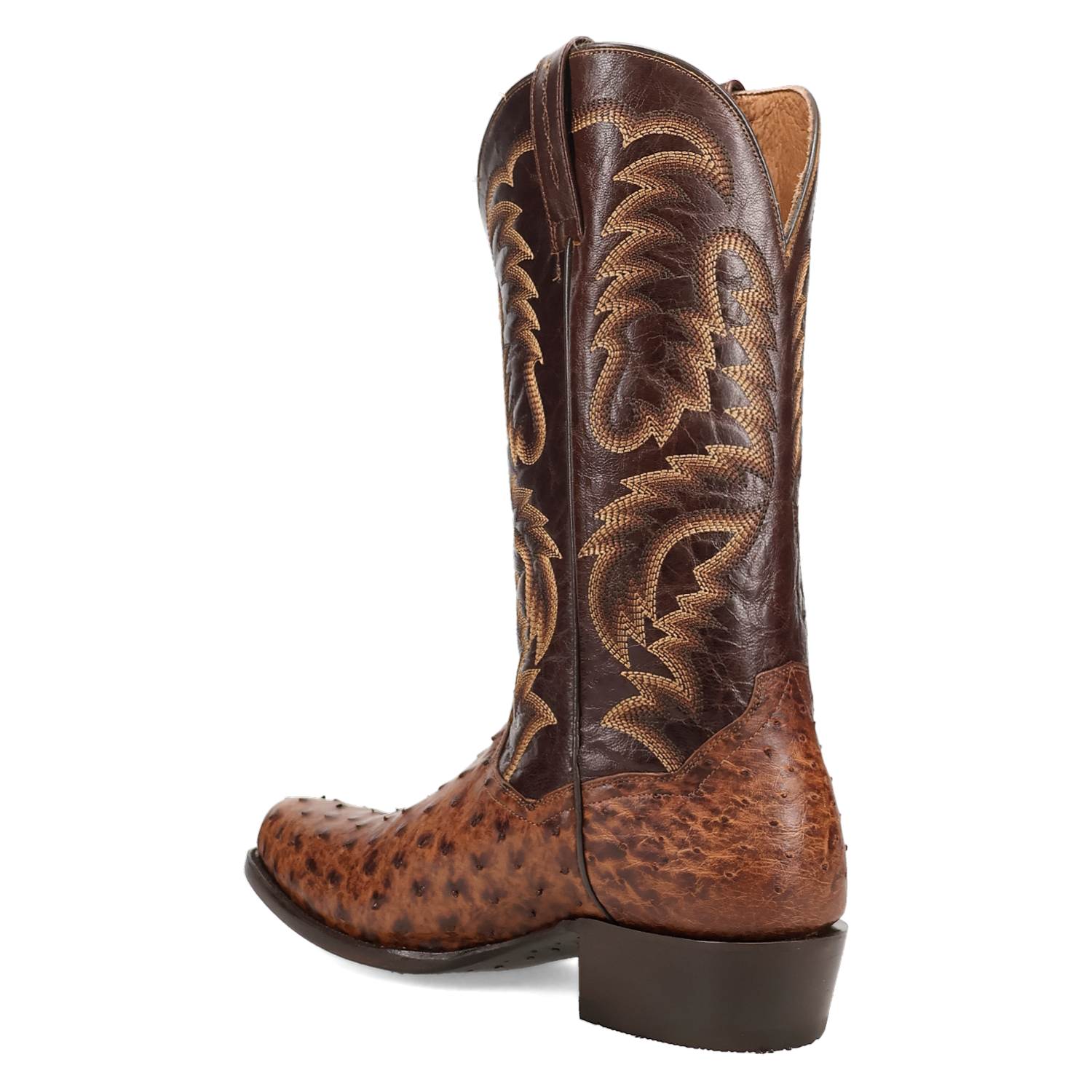MARCO FULL QUILL OSTRICH BOOT