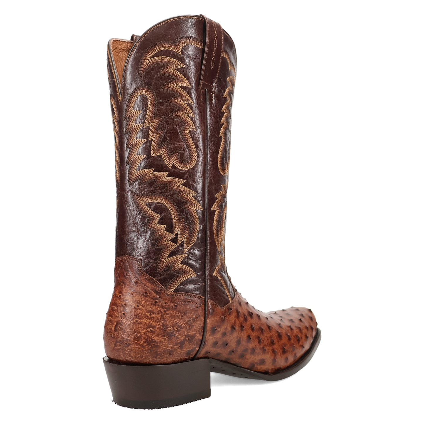 MARCO FULL QUILL OSTRICH BOOT