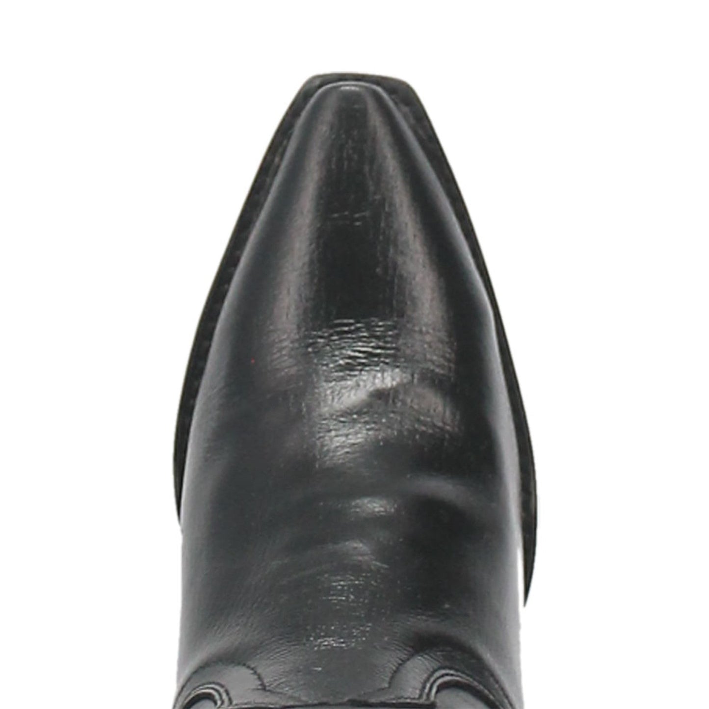 Dan Post Womens Maria 13 Snip Toe Black Napalino Leather Fashion Boot