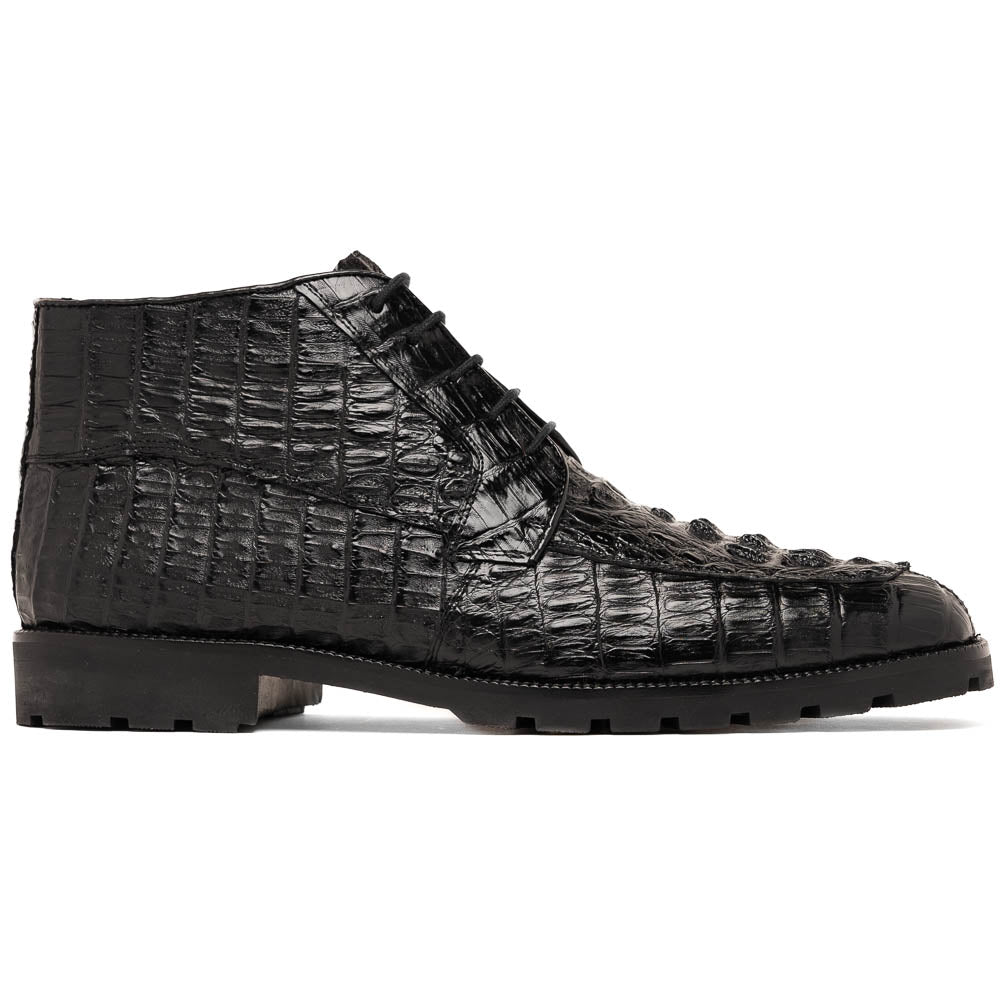 Marco Di Milano Martinelli Black Leather Dress Shoe