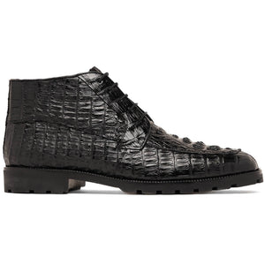 Marco Di Milano Martinelli Black Leather Dress Shoe
