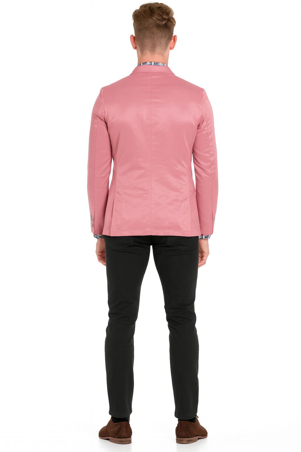 Men's Slim Fit Western Blazer Sportcoat Mauve Sacos Vaqueros Para Hombre