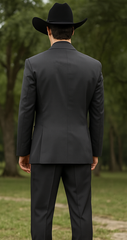 men-2-button-trim-cowboy-in-black-cowboy-suit-country-besom-pockets-wedding-suits