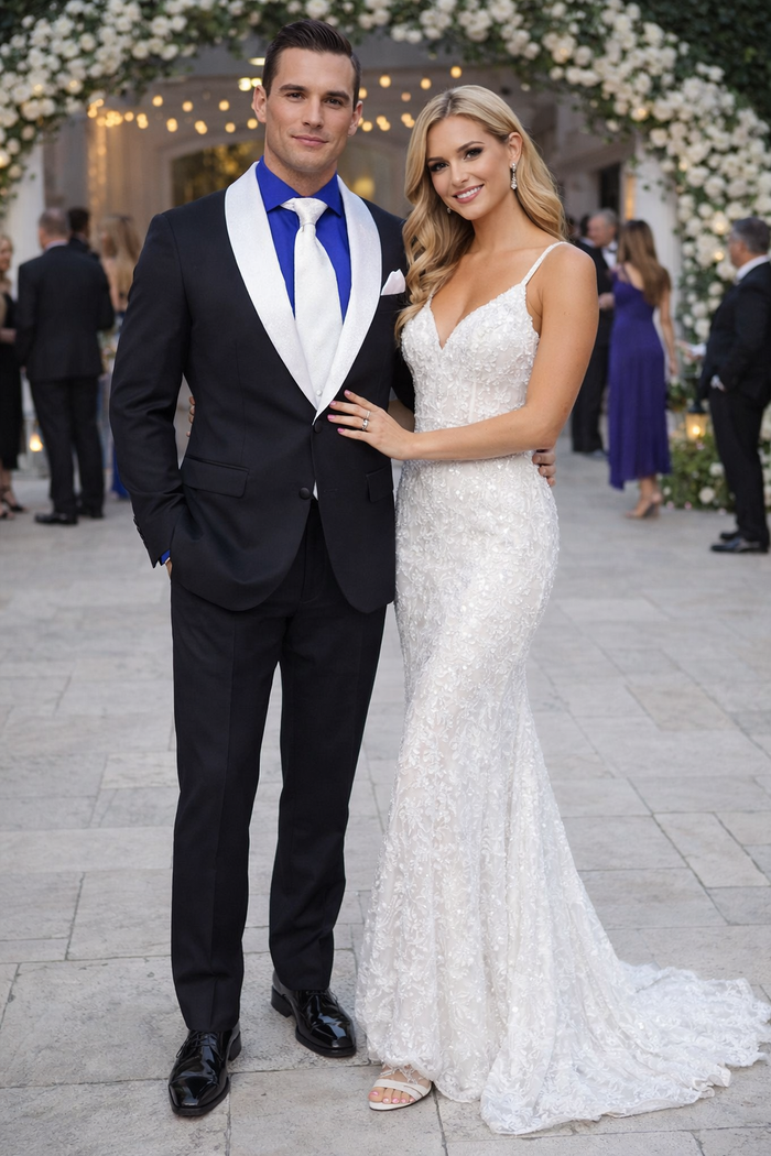 Men’s Modern Fit Black Suit with Designer Shawl Lapel – Wedding & Evening Tuxedo