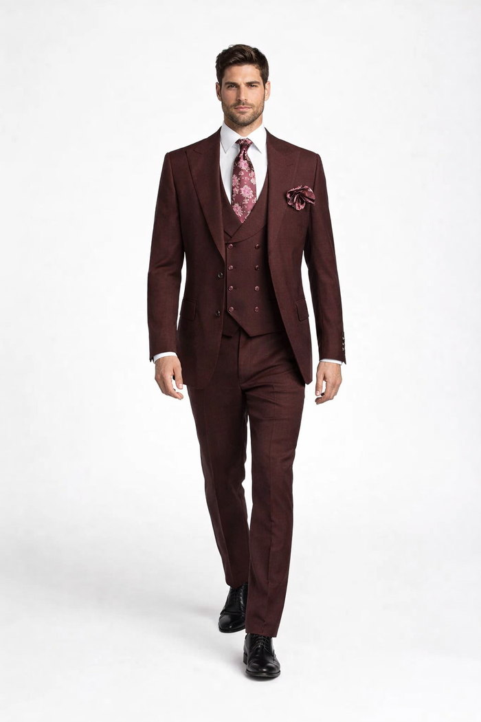 Rossiman Men's Formal Dress Suit ?? Elegant Tailored Suit