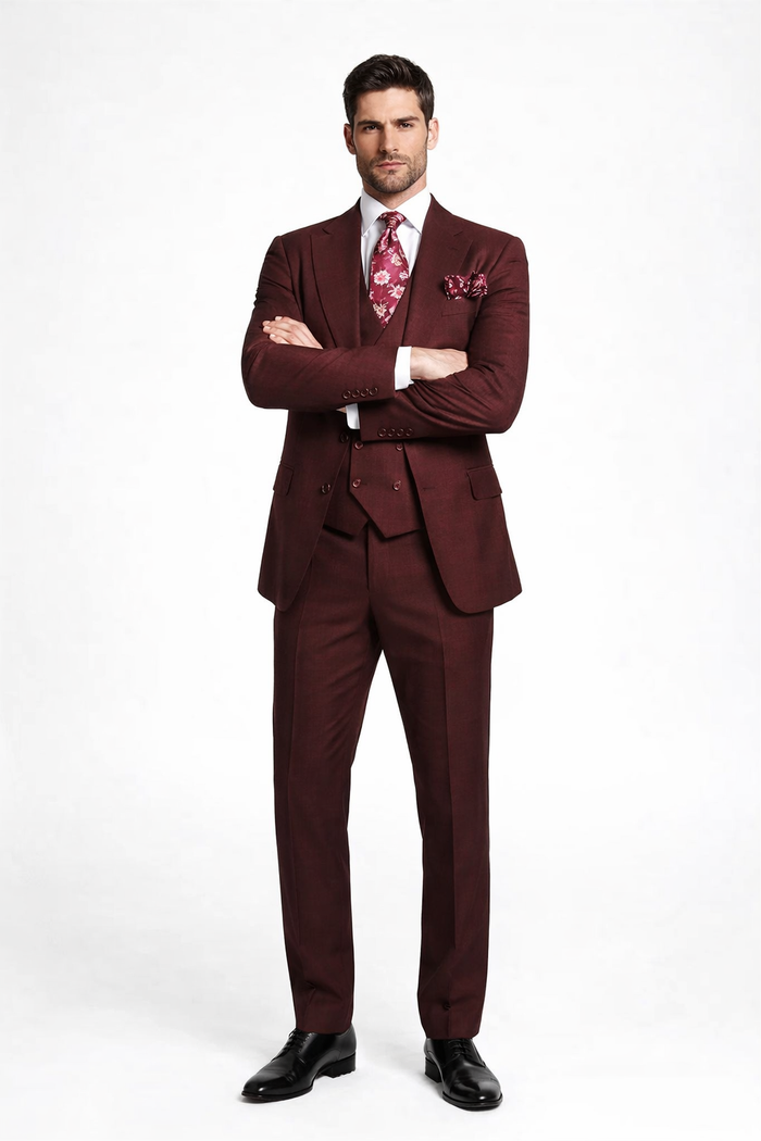 Rossiman Men's Formal Dress Suit ?? Elegant Tailored Suit
