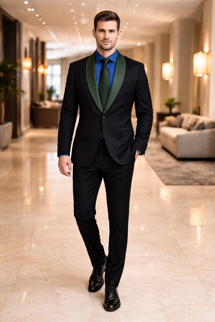 Men's Wedding Blazer with Tailored Modern Fit
