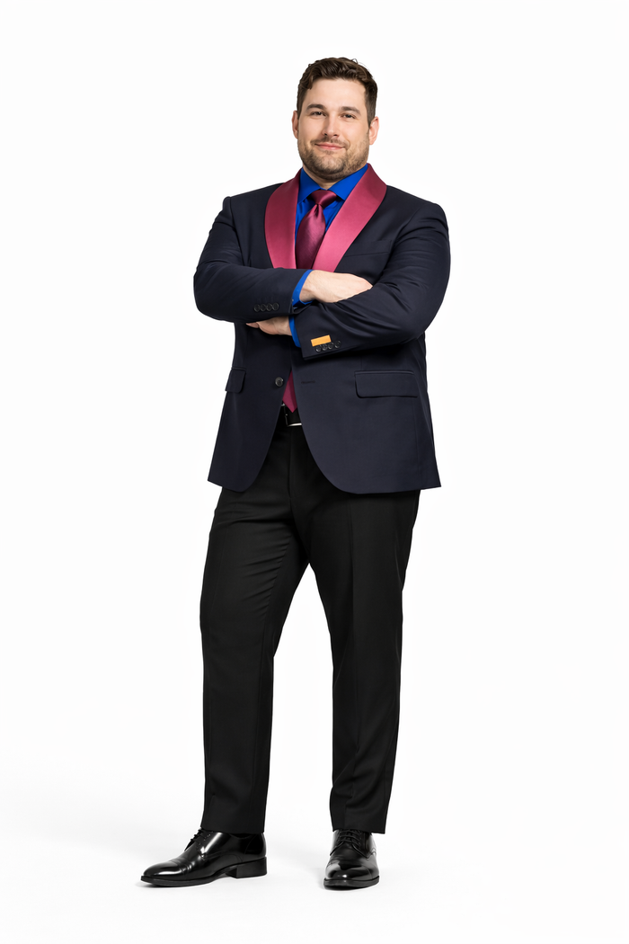 Men's Wedding Blazer with Tailored Modern Fit